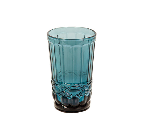 VASO VIDRIO AZUL (320 ML)